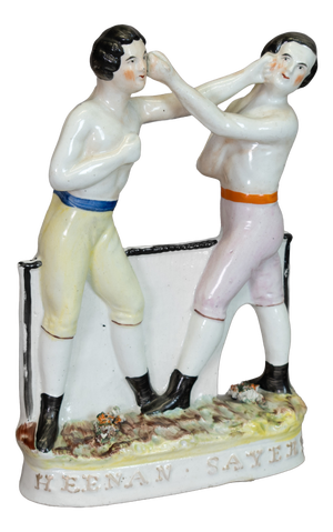 Antique Figure from Heenan & Sayers Staffordshire, 1860