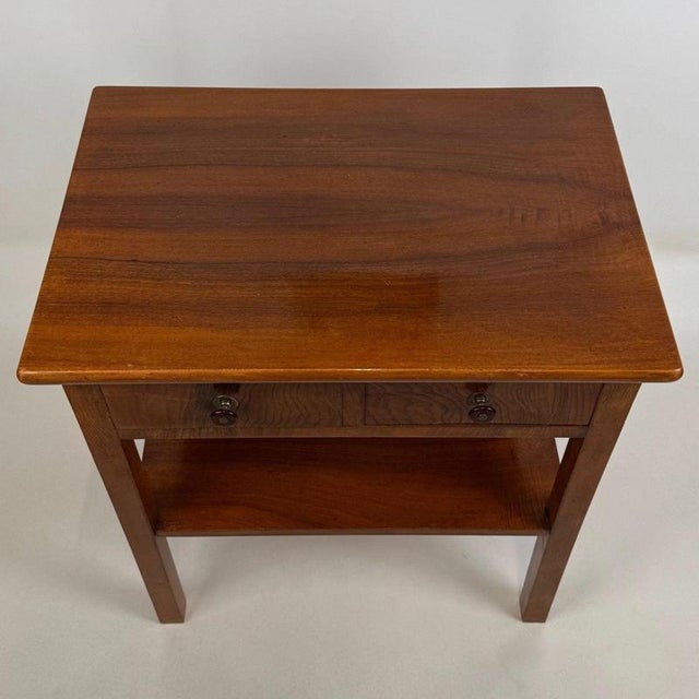 Antique English Edwardian Teak Side Table For Sale - Image 10 of 13