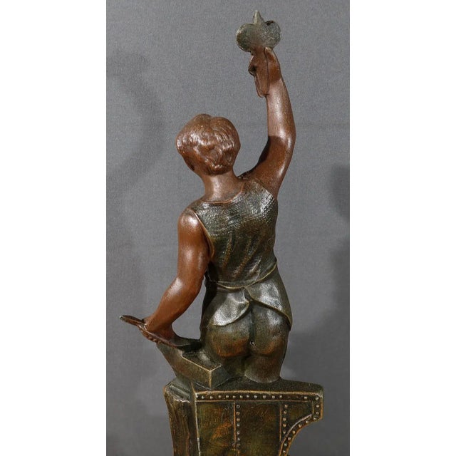 Le Travail Regula Figure, Early 20th Century For Sale - Image 9 of 13