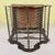 Art Nouveau Black Japanned Metal Bird Cage, Hand-Painted, Circa 1900-1920 For Sale - Image 14 of 16