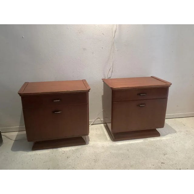 Art Deco Nightstands, 1920s, Set of 2 For Sale - Image 13 of 13