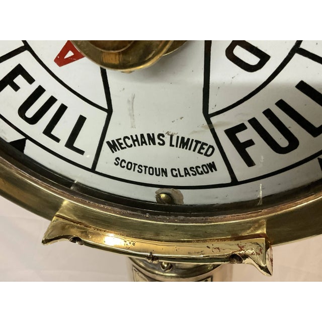 Brass Rare Ships Engine Order Telegraph For Sale - Image 8 of 12
