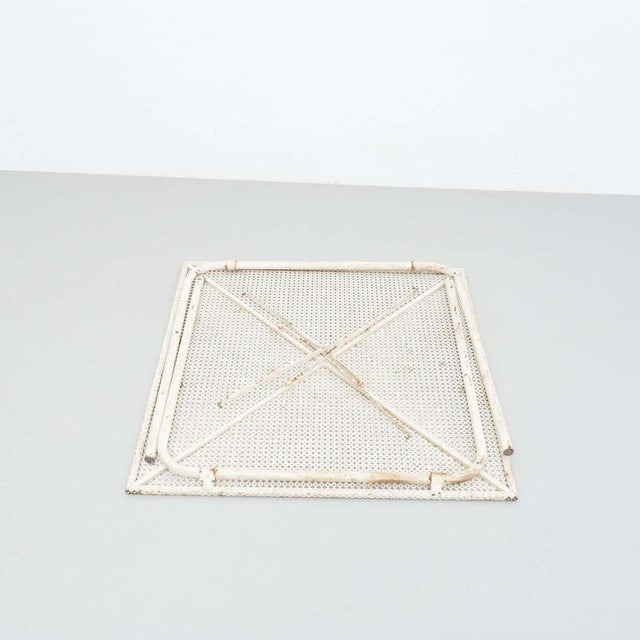 1950s Folding Garden Table attributed to Mathieu Matégot, 1950s For Sale - Image 5 of 18