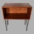Mid-Century Modern Teak Open Media Cabinet on Hairpin Legs For Sale - Image 3 of 7