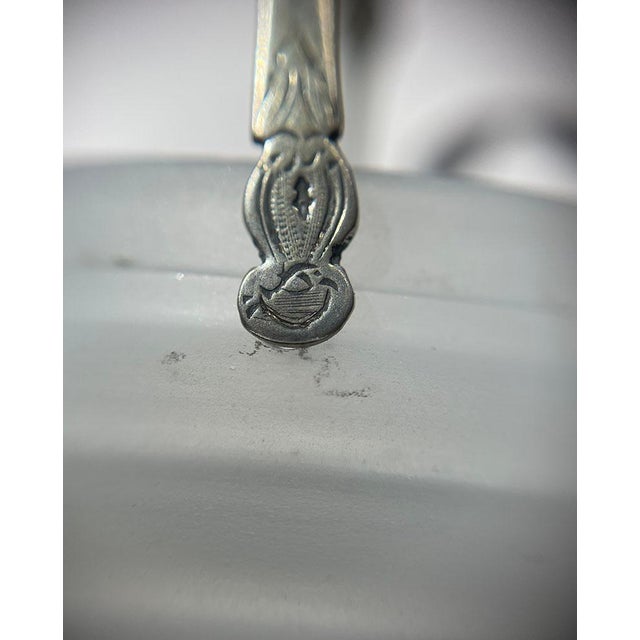 Opaline Glass and Silver Matchbox or Jar, 19th Century For Sale - Image 6 of 8