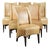 Cowhide Leather Dining Chairs, Set of 6 For Sale