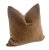 Custom made mohair pillow in Hickory. This genuine 100% mohair, is plush & comfy, a substantial weight, and wears like...