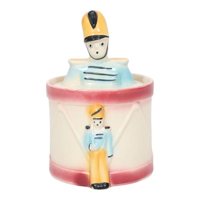Drummer Cookie Jar by Shawnee Pottery For Sale