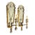 Pair of Lillian August for Currey & Company Napoli Mirrored Wall Sconces For Sale