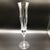 Glass Pair of Very Tall Bohemia Crystal Art Glass Champagne Flutes With Original Box For Sale - Image 7 of 13
