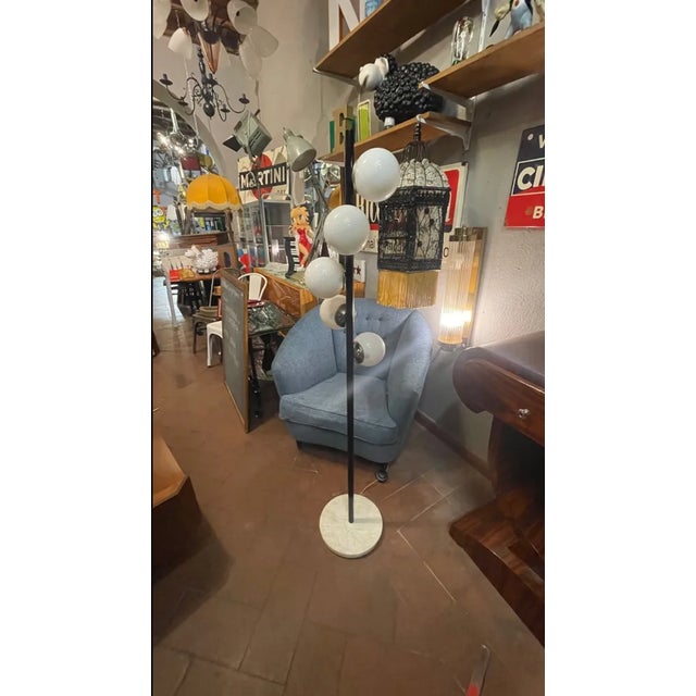Metal Vintage Floor Lamp, 1970s For Sale - Image 7 of 11