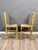 Wood Vintage Italian Chairs in Straw and Bamboo, 1960s, Set of 4 For Sale - Image 7 of 9