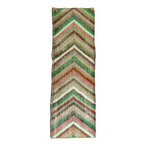 20thC Funky Mid-Century Modern Turkish Deco Runner