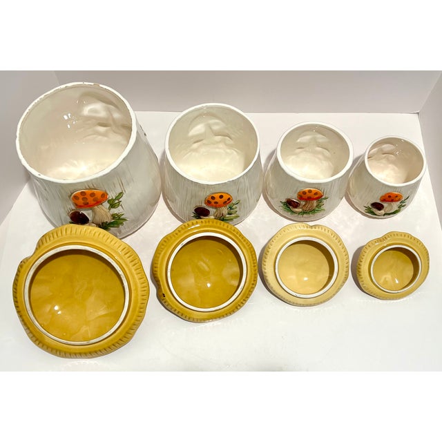 Vintage 1976 Mushroom Canister Set – Sears Roebuck Japan – Retro 70s Kitchen Step back into the charm of the 1970s with...