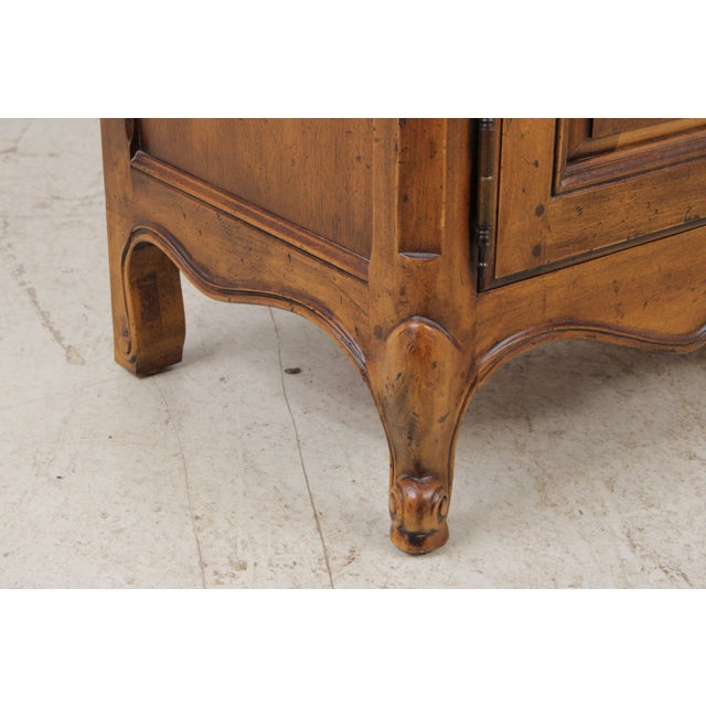 Henredon Large French Style Walnut Secretary Desk For Sale - Image 13 of 18