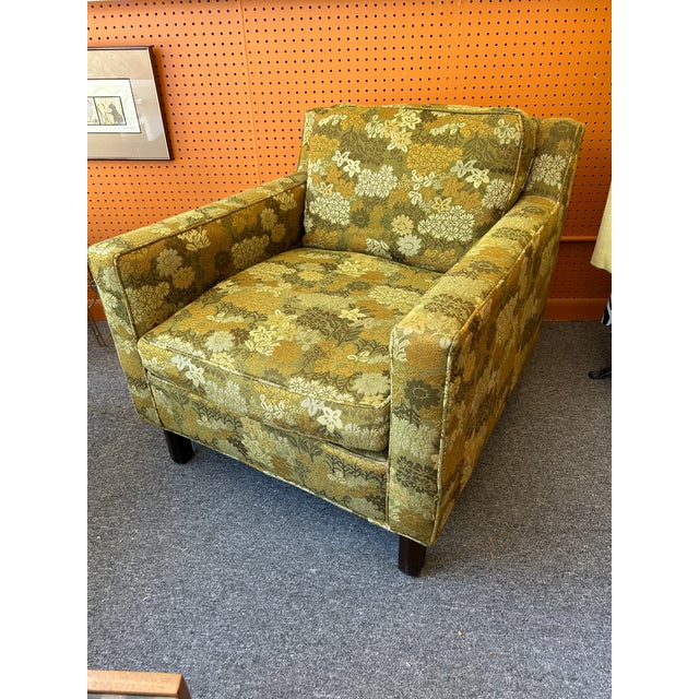 1960s Edward Wormley for Dunbar Lounge Chair For Sale - Image 10 of 10