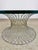 Metal Mid Century Modern Knoll / Warren Platner Style Chrome Wire & Glass Round Coffee Table For Sale - Image 7 of 12