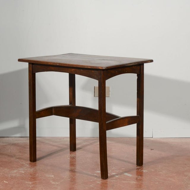 Low Coffee Table in Wood Italia, 1940s For Sale - Image 6 of 9