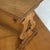 Brown Vintage Oak Console Table For Sale - Image 8 of 10