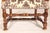 Wood Pair of Louis XIV Style Walnut Armchairs With Lion Carved Arms For Sale - Image 7 of 12