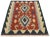 Tribal Vintage Persian Shiraz Kilim Rug - 02'11 X 03'11 For Sale - Image 3 of 9
