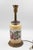 1950s 1950s Hand-Painted Floral Porcelain Table Lamp With Cast Brass Acanthus Base For Sale - Image 5 of 9