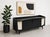 Black Extra Long Black Mid Century Modern Credenza | Custom Sideboard in the Style of Gio Ponti, C. 1960's For Sale - Image 8 of 15