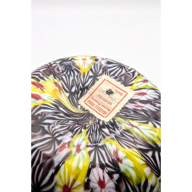 Murano Glass Kiku Vase by Renato Toso for Fratelli Toso, 1960s For Sale - Image 6 of 7