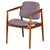 Danish Teak Armchair attributed to Arne Vodder for Bovirke, 1950s For Sale - Image 9 of 9