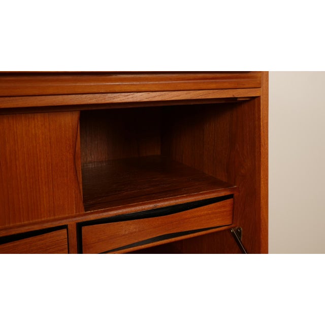 Vintage Secretaire in Teak from Erling Torvits, 1960s For Sale - Image 12 of 18