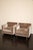 Contemporary 2008 Attributed to Ralph Pucci India Mahdavi Oliver Armchairs in Silver Silk For Sale - Image 3 of 5