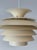 Scandinavian Cream Pendant Lamp with 7 Layers from Jeka, Denmark, 1960s For Sale - Image 14 of 18