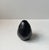 A rare bullet or tear drop ceramic vase executed in slate black lustre glaze. Designed and made at Seidelin Pottery in...