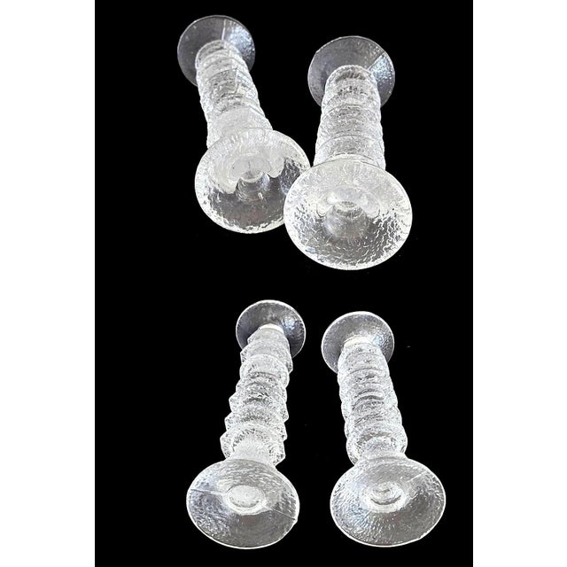 Iittala 1970s Timo Sarpaneva Iittala "Festivo" Candle Holders, Set of 2 For Sale - Image 4 of 8
