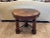 Tuscan Side Table Etching and Inlaid Wood by Arte Brotto For Sale - Image 11 of 11