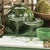 Modern Climbing Cacti Cactus Tequila Cocktail Glasses, Set of 4- Cactus Green For Sale - Image 3 of 4