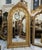 Create a truly majestic focal point with this grand French Baroque–style arched mirror, featuring an exceptionally ornate...