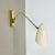 Brass Adjustable Theatre Wall Light in the style of Stilnovo, Italy, 1950s For Sale - Image 12 of 18