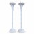 Serge Roche Style Torchere Palm Floor Lamps - a Pair For Sale