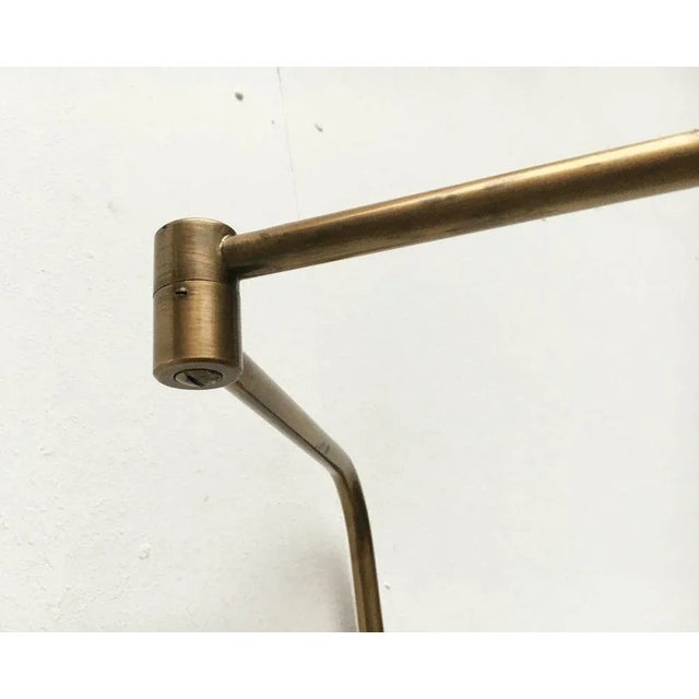 Mid-Century German Hollywood Regency Style Brass Wall Lamp Sconce by Florian Schulz for Interline, 1970s For Sale - Image 15 of 18