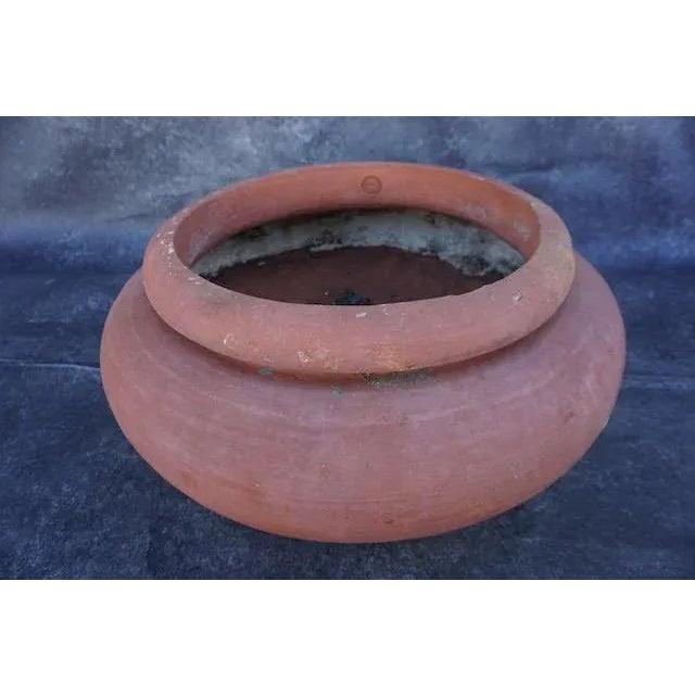 The Italian Terra Cotta Company #109 Bowl Low Red Ware Neo-Classical Garden Pot For Sale - Image 4 of 4