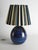 Blue Stoneware Table Lamp by Carl-Harry Stålhane, Sweden, 1970s For Sale - Image 3 of 16