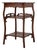 French Art Deco Side Table in Oak, 1920 For Sale