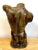 Modern Mid 20th Century French Modern Bronzed Plaster Sculpture of a Male Nude Torso For Sale - Image 3 of 13