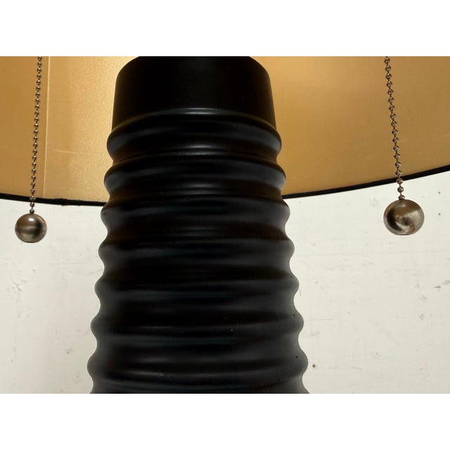 Circa 2007 Pacific Coast Lighting Plaster Table Lamps, Pair For Sale - Image 10 of 12