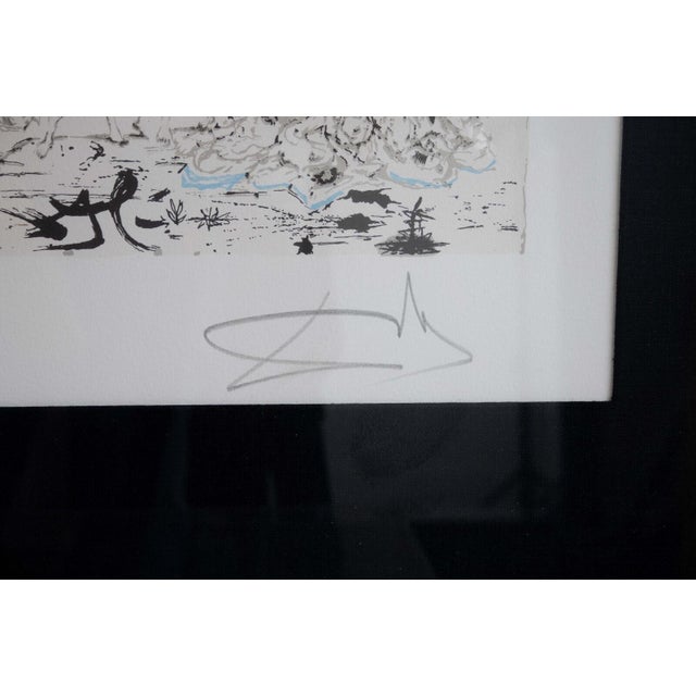 Surrealism Modern Surrealism Lithograph in the Style of Salvador Dali's l'Age d'Or - Framed For Sale - Image 3 of 10