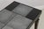 Glass Neoclassical Ebony & Smoked Mirror Top Console Table For Sale - Image 7 of 14
