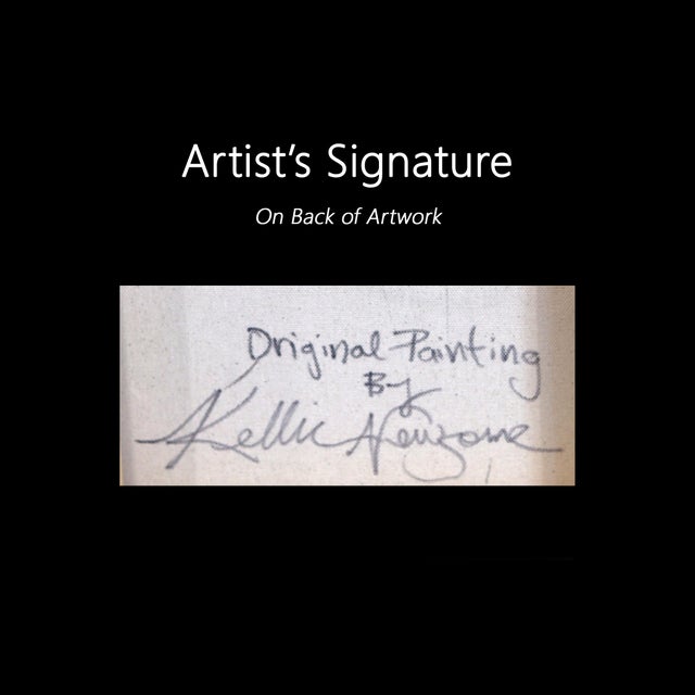 Sight of Fall - Framed Colorful Floral Still Life Mixed Media Painting on Canvas Original Artwork by Kellie Newsome For Sale - Image 9 of 9