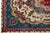 Vintage Hand-Knotted Blue Wool Rug Persian Tabriz With Medallion Design For Sale - Image 4 of 9