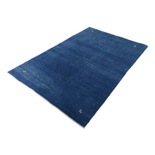 Hand-Knotted Gabbeh Loribaft Rug in Wool For Sale